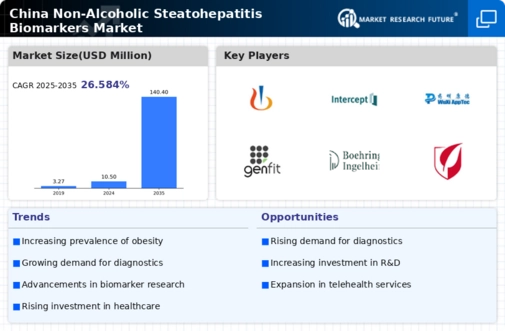 China Non Alcoholic Steatohepatitis Biomarkers Market Infographic