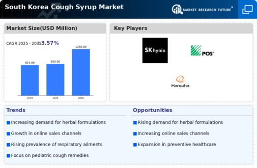 South Korea Cough Syrup Market Infographic