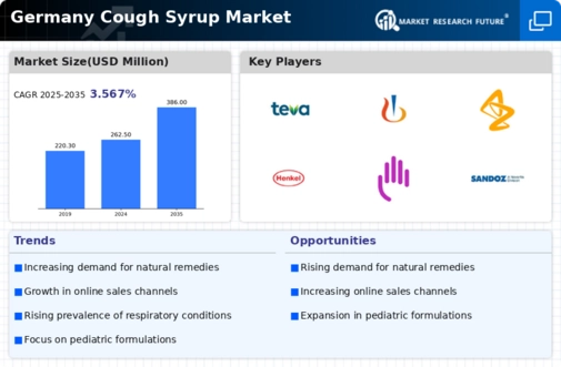 Germany Cough Syrup Market Infographic
