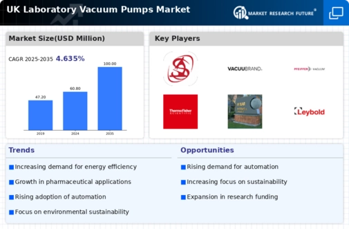 UK Laboratory Vacuum Pumps Market Infographic