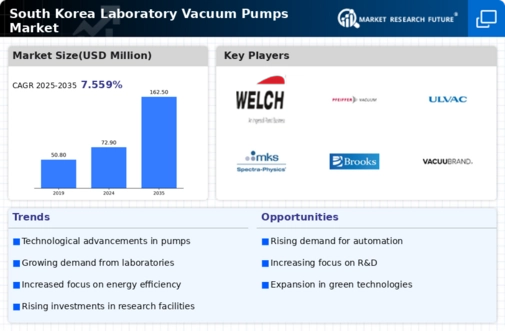 South Korea Laboratory Vacuum Pumps Market Infographic