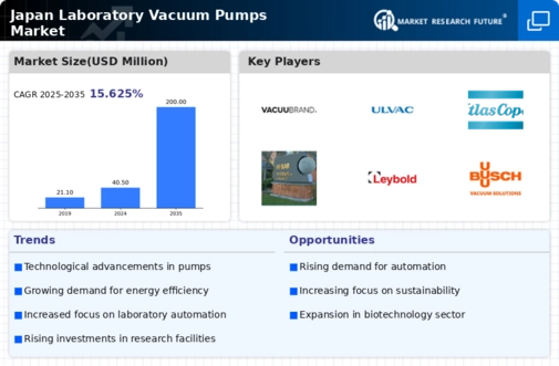 Japan Laboratory Vacuum Pumps Market Infographic