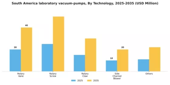South America Laboratory Vacuum Pumps Market Segment Image 3