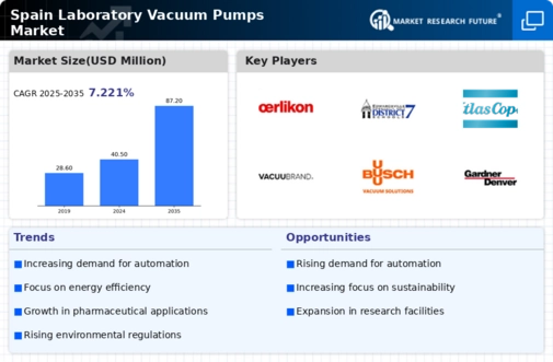 Spain Laboratory Vacuum Pumps Market Infographic