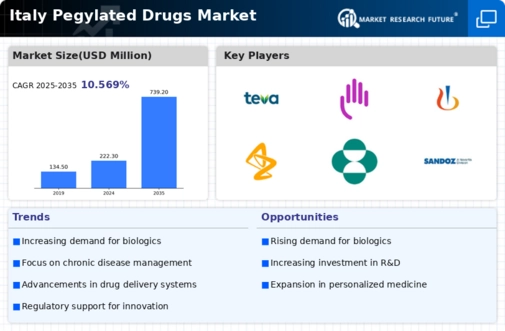Italy Pegylated Drugs Market Infographic