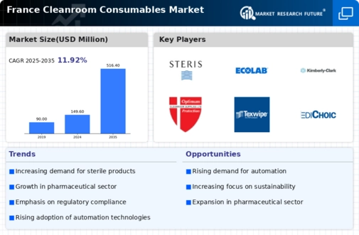 France Cleanroom Consumables Market Infographic