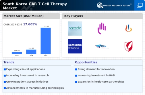 South Korea Car T Cell Therapy Market Infographic