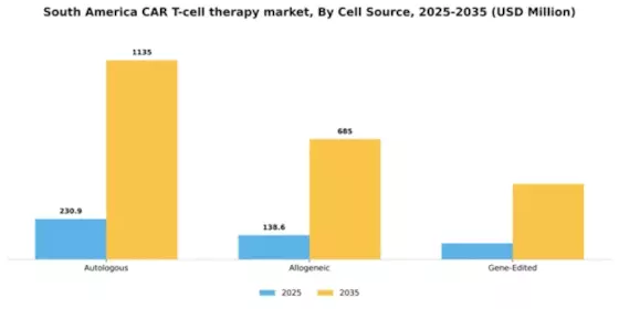South America Car T Cell Therapy Market Segment Image 0