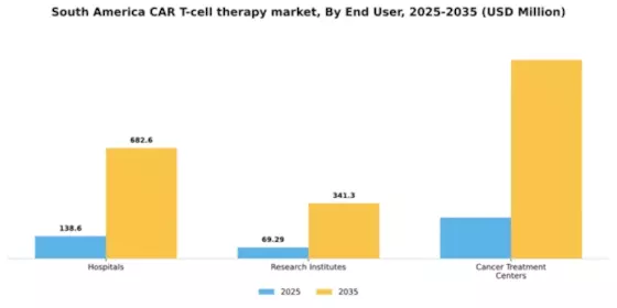South America Car T Cell Therapy Market Segment Image 1