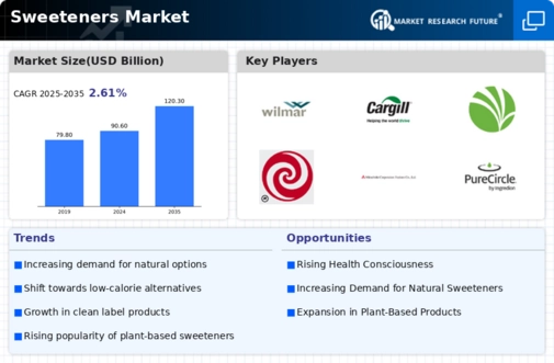 Sweeteners Market Infographic