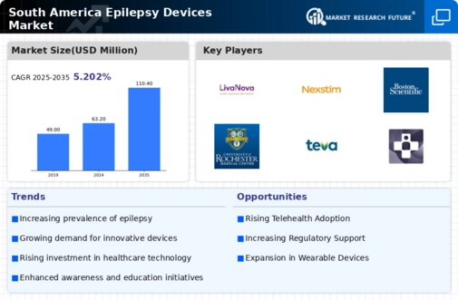 South America Epilepsy Devices Market Infographic