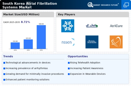 South Korea Atrial Fibrillation Systems Market Infographic