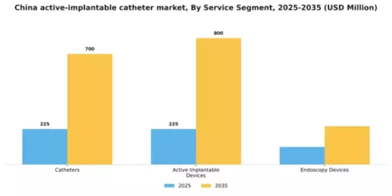China Catheters Active Implantable CDMO Market Segment Image 1