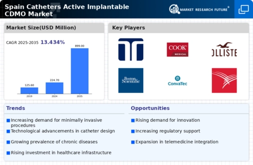 Spain Catheters Active Implantable CDMO Market Infographic