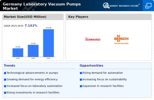 Germany Laboratory Vacuum Pumps Market Infographic