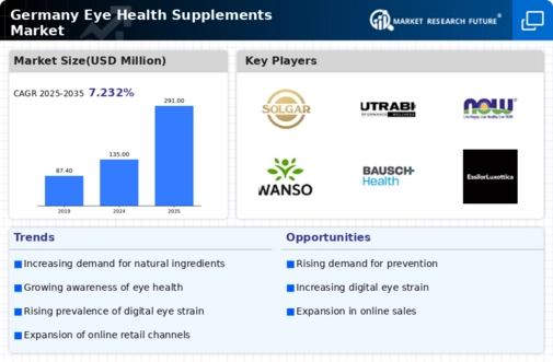 Germany Eye Health Supplements Market Infographic