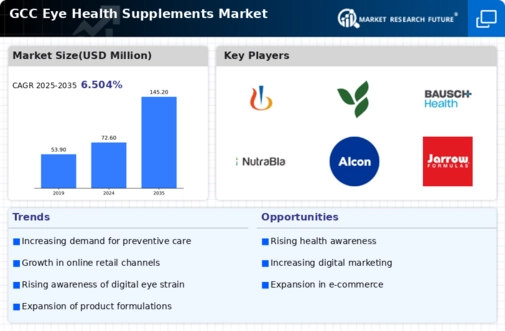 GCC Eye Health Supplements Market Infographic