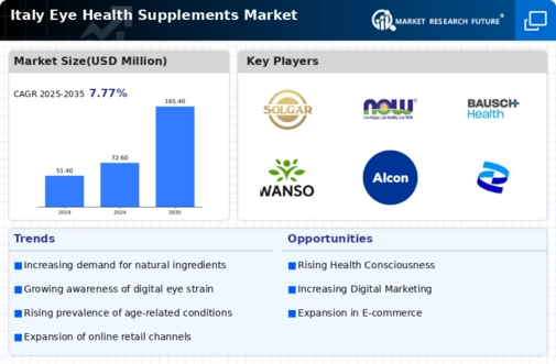 Italy Eye Health Supplements Market Infographic
