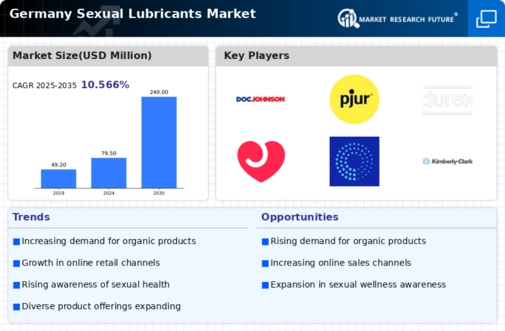 Germany Sexual Lubricants Market Infographic