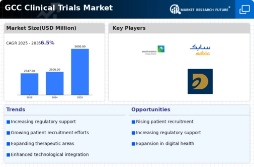 GCC Clinical Trials Market Infographic