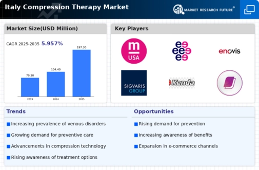 Italy Compression Therapy Market Infographic