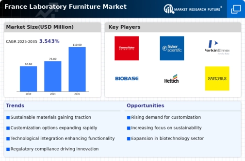 France Laboratory Furniture Market Infographic