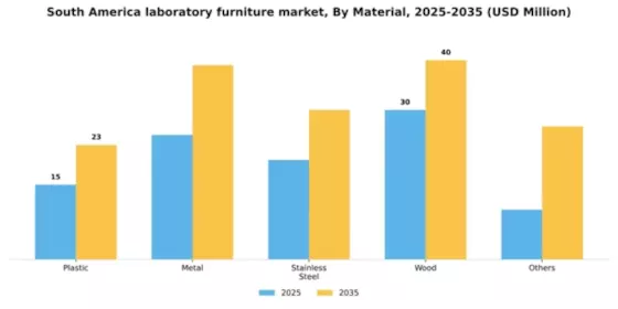 South America Laboratory Furniture Market Segment Image 2