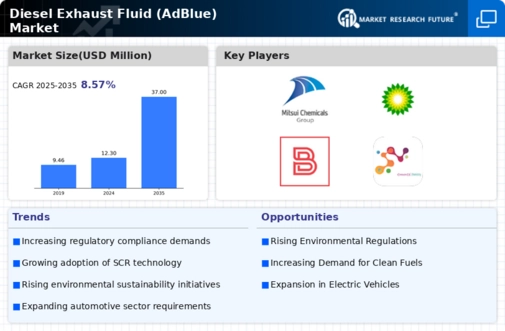 Diesel Exhaust Fluid Market Infographic