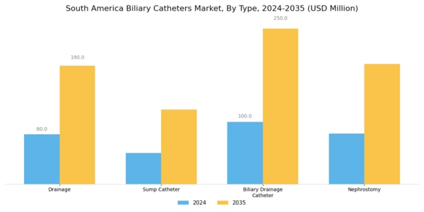 South America Biliary Catheters Market Segment Image 0