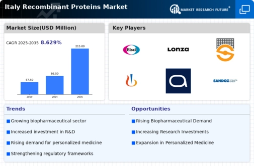 Italy Recombinant Proteins Market Infographic