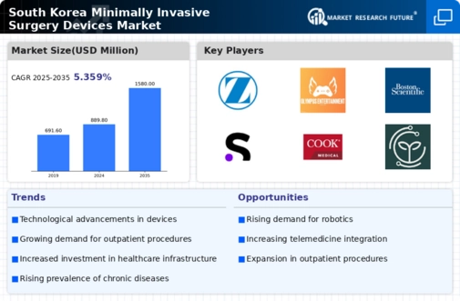 South Korea Minimally Invasive Surgery Devices Market Infographic