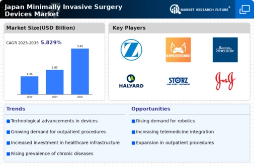Japan Minimally Invasive Surgery Devices Market Infographic