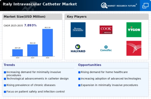 Italy Intravascular Catheter Market Infographic