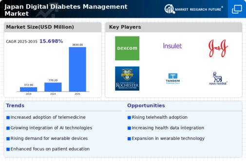 Japan Digital Diabetes Management Market Infographic