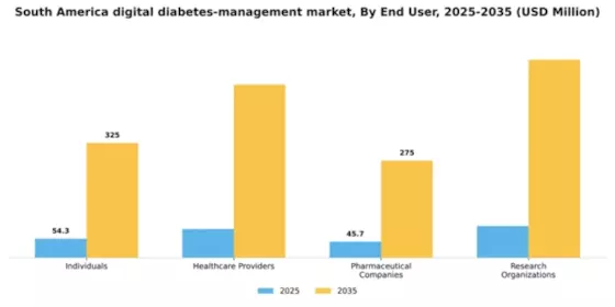 South America Digital Diabetes Management Market Segment Image 1