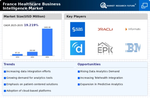 France Healthcare Business Intelligence Market Infographic