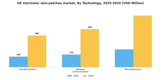 UK Electronic Skin Patches Market Segment Image 3
