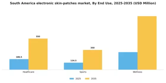 South America Electronic Skin Patches Market Segment Image 1