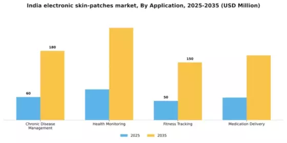 India Electronic Skin Patches Market Segment Image 0