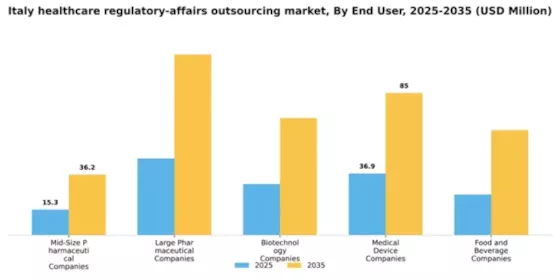 Italy Healthcare Regulatory Affairs Outsourcing Market Segment Image 0