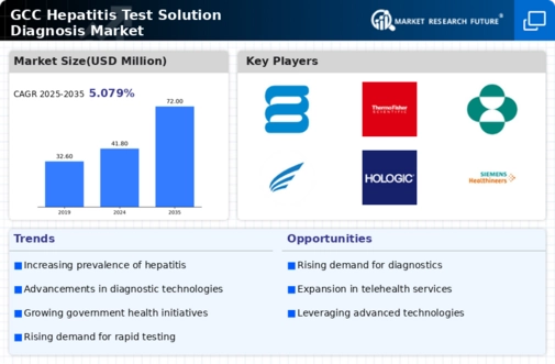 GCC Hepatitis Test Solution Diagnosis Market Infographic