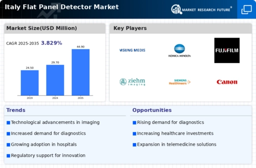 Italy Flat Panel Detector Market Infographic