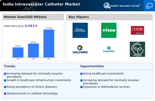 India Intravascular Catheter Market Infographic
