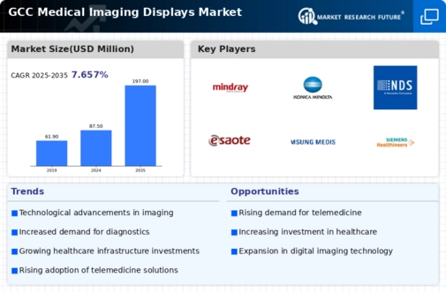 GCC Medical Imaging Displays Market Infographic
