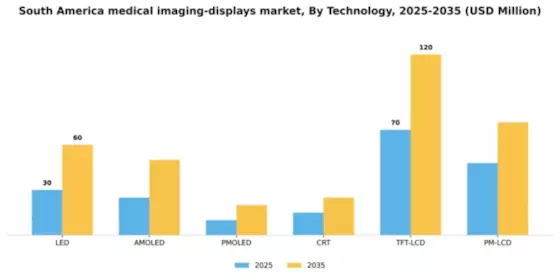 South America Medical Imaging Displays Market Segment Image 4