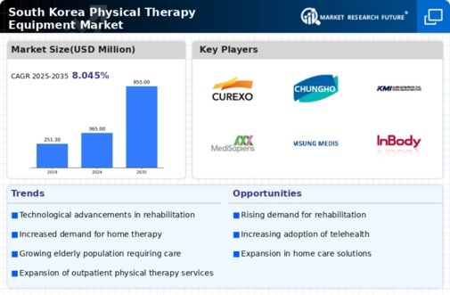 South Korea Physical Therapy Equipment Market Infographic