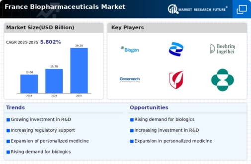 France Biopharmaceuticals Market Infographic