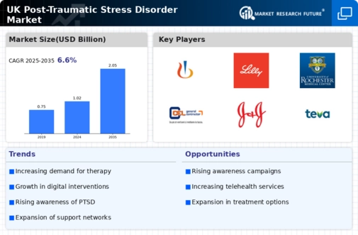 UK Post Traumatic Stress Disorder Market Infographic