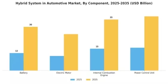 Hybrid System Automotive Market Segment Image 0