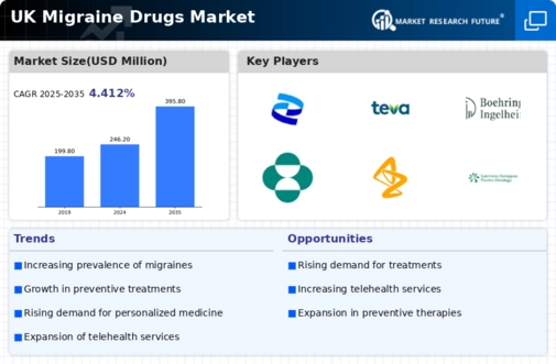 UK Migraine Drugs Market Infographic